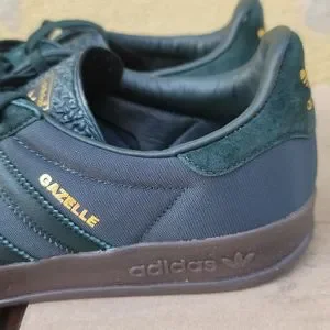 Adidas Gazelle Indoor Shoes Shadow Green H06272 Men\'s Size 8.5 D adidas Gazelle Indoor  main image 2